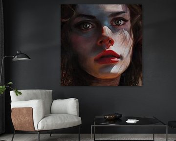 Portrait poignant et expressif de la série 