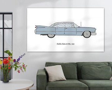 Cadillac Limousine de Ville, 1959 von Victor Weijers