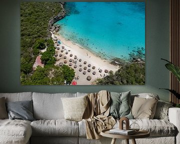 Curaçao - Prise de vue par drone de Kleine Knip sur Keesnan Dogger Fotografie