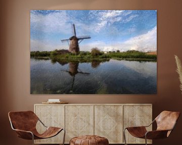 Le pittoresque Kinderdijk sur Geert Van Baelen