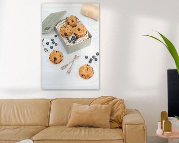 Blueberry muffins