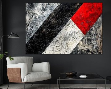 Abstrait avec des couleurs contrastées sur Art & Soul Creations
