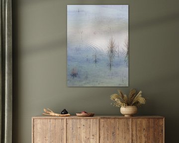 The blue water Enci quarry maastricht by Helene de Jongh