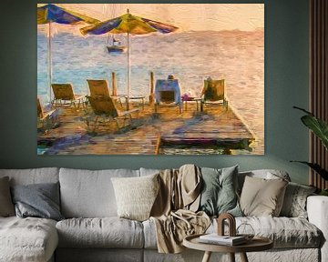 Rêver au bord de la mer sur Patricia Hofmeester