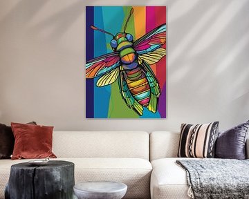 Cicade Pop Art Stijl van MIROKKU
