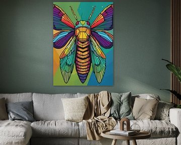 Cicade Pop Art Stijl van MIROKKU