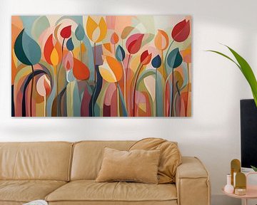 Modern Floral Harmony sur Georgia Chagas