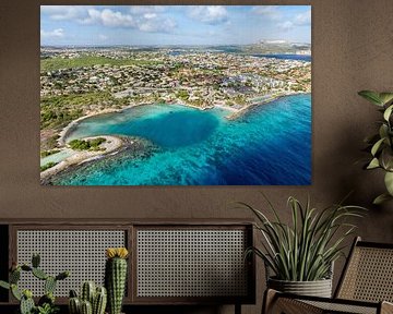 Drone shot Jan Thiel Curacao