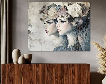 Portret Bloemenkrans