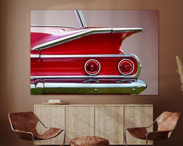 Chevrolet Bel Air Heckflosse von 1960 von Peter Kraaibeek Fine Art
