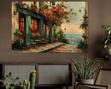 Cafe with Cityscape no. 2 by Studio BB