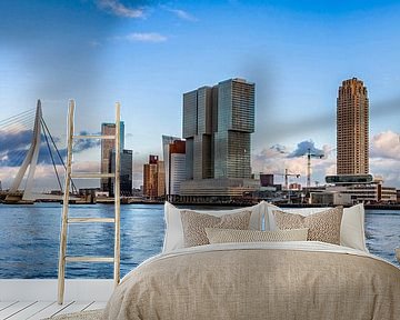 Panorama Rotterdam Skyline by Sylvester Lobé