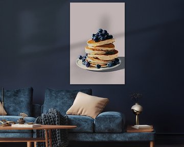 Blueberry Pancakes for Breakfast no.5 van Studio BB