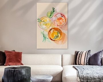 Zomers Oranje no.4 van Studio BB