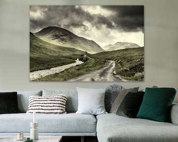Glen Etive Schotland van Keesnan Dogger Fotografie