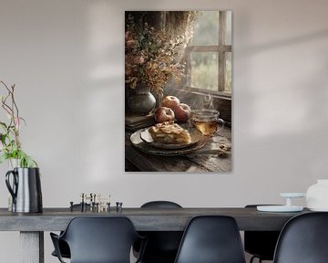 The Smell of Autumn - Apple Pie and Tea by Morning Light by Joriali photography and paintings