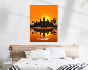 Angkor Wat bei Sonnenaufgang von rendy okta