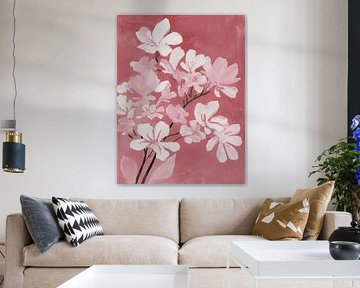 Soft Spring - Matisse-style flowers