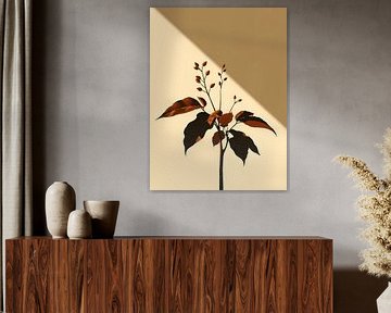 Contrasting Dark Plant