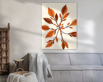 Abstract Autumn Foliage by Ini Rendybovi