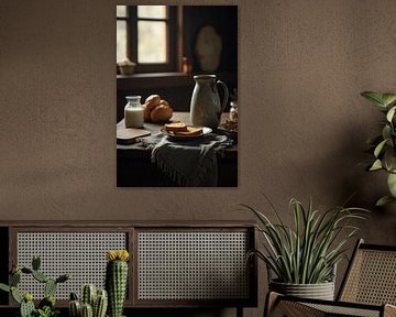 Ochtendlicht & Vers Brood – een kijkje in de landelijke keuken van Kleurenrijk
