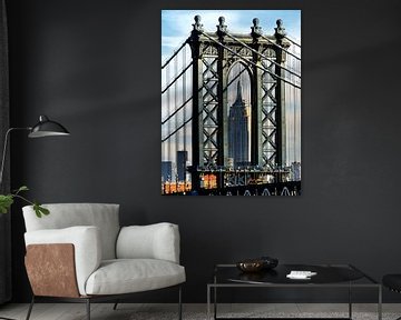 Manhattan Bridge New York van Kurt Krause