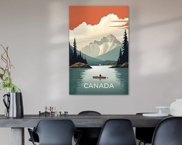 Retro reisposter Canada