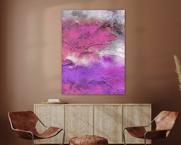 pink purple river by Claudia Gründler