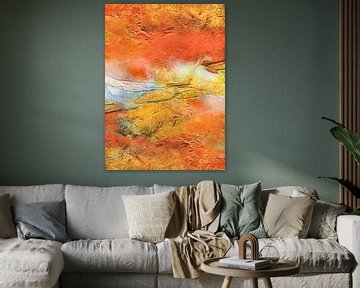 flowing RED YELLOW BLUE by Claudia Gründler