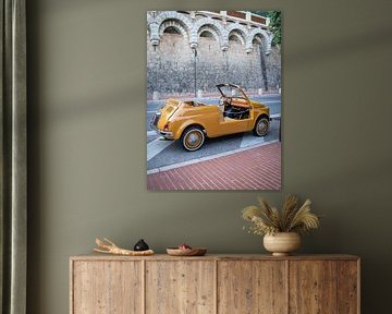 Retro Fiat 500 in Monaco | Fine Art | Reisfotografie