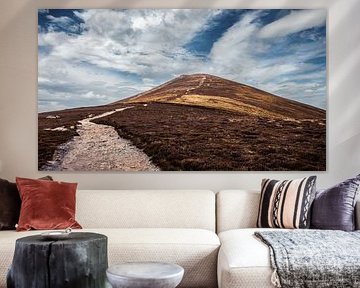 Pfad zum Gipfel des Ben Rinnes