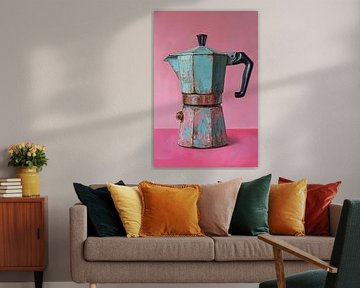 Percolator - NIEUW - roze, aqua van Marianne Ottemann - OTTI