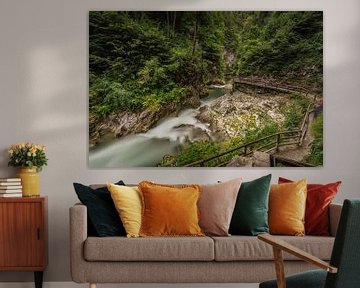 Vintgar Gorge van Maurice Hoogeboom