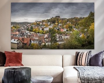 Panoramic view of Marburg an der Lahn by Jürgen Schmittdiel Photography