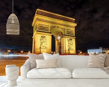 Paris Arc de Triomphe  by davis davis