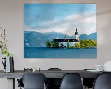 Château d'Orth Gmunden sur Gmunden Paintings