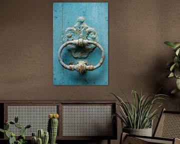 oude deur klopper van Elly de Vries