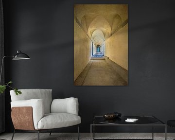 An old monastery entrance in France by Elly de Vries