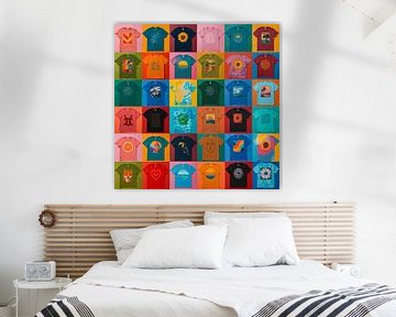 Zomerse Pop Art van Arjen Roos