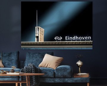 Horloge de la gare d'Eindhoven sur Greetje van Son