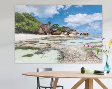 Anse Source d'Argent, De Magie van La Digue van Nancy Pauwels Photo