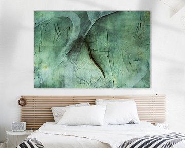 abstract play of lines by Aukje Bakker