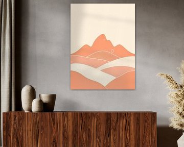Whispering Peaks and Gentle Sunrise by Artistic