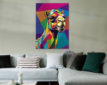Kameel Pop Kunst van MIROKKU
