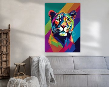 Black Panther Pop Art van MIROKKU