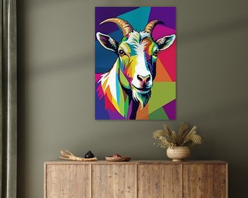 Geit Pop Art van MIROKKU