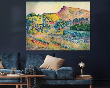 Landschap met Cap Nègre, Henri-Edmond Cross