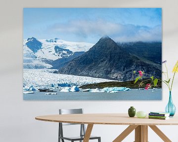 Fjallsárlón gletsjermeer – krachtig, ijzig en puur IJsland van Stedelijke landschappen - Rick Van der Poorten Fotografie