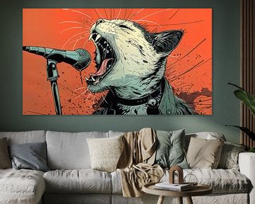 Punk Rock Kitty van Claudia Rotermund
