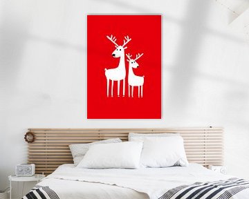 Kerst rendier vrienden van HyggeHavn